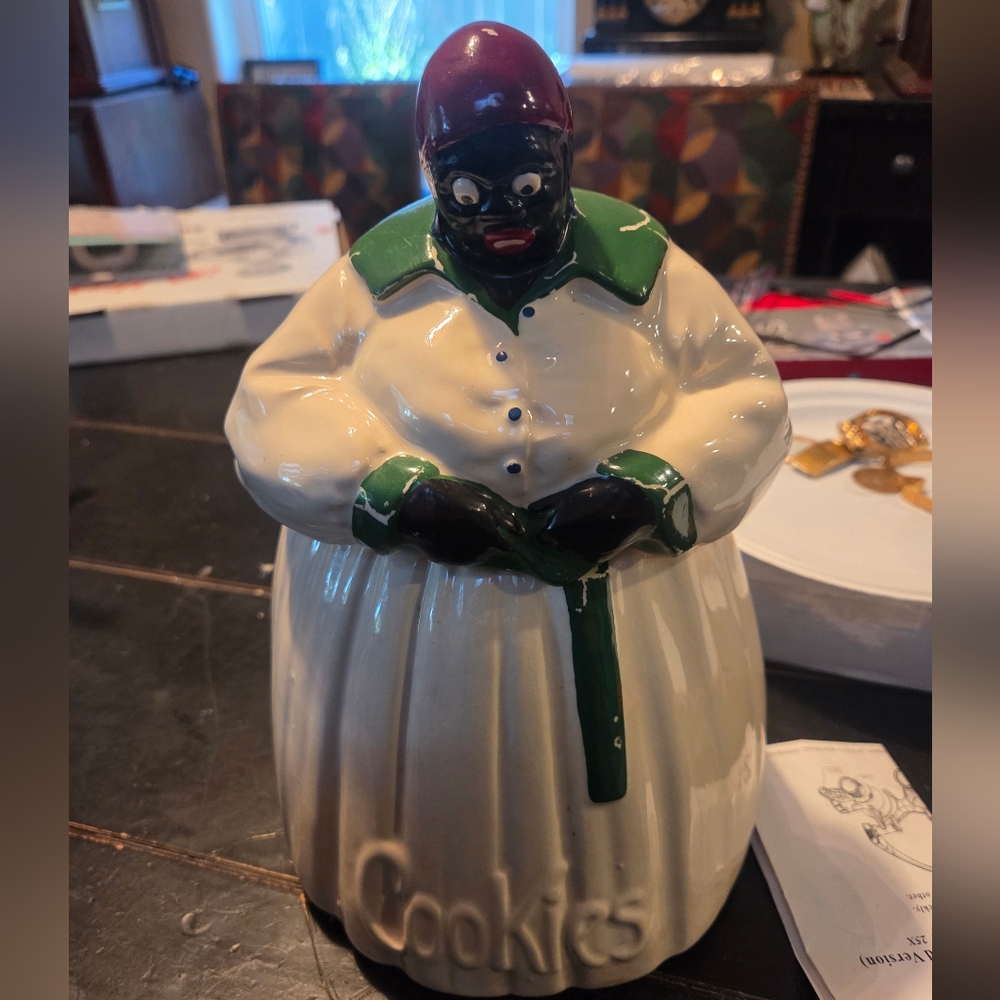 Amazing Condition McCoy Aunt RARE ORIGINAL Jemima Mamey  Cookie Jar.